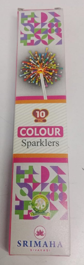 10 cm Colour
                                            Sparklers (10 Pcs)