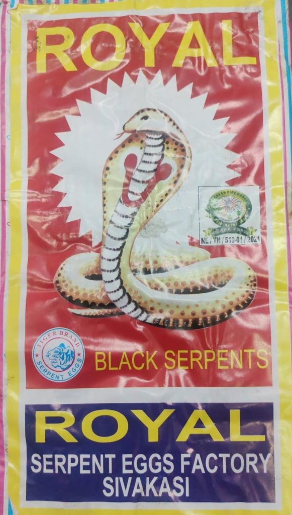 SNAKE EGG BIG (5
                                            PCS) 10 BOXES